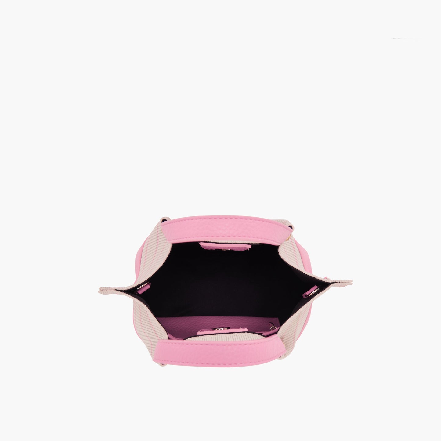 Borsa Shopping Stripes Pink - Immagine 5