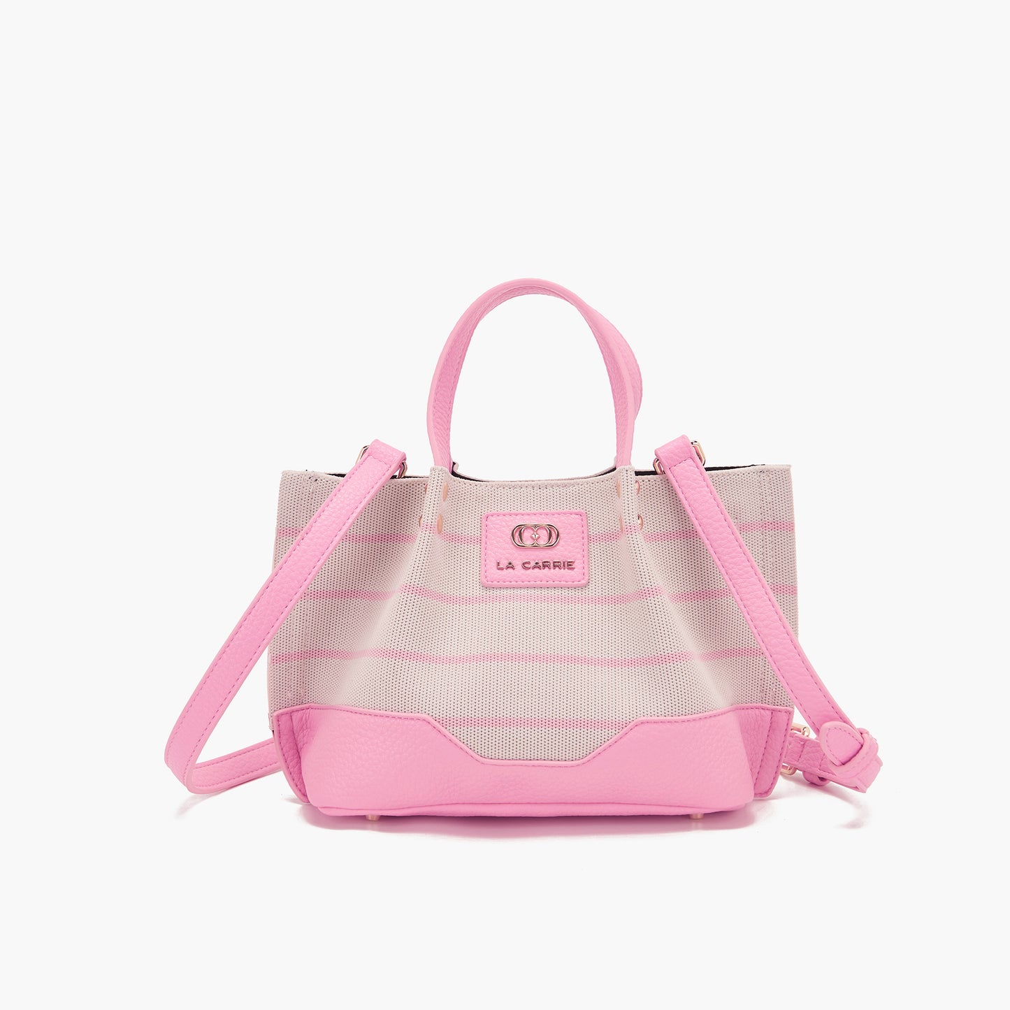 Borsa Shopping Stripes Pink - Immagine 6
