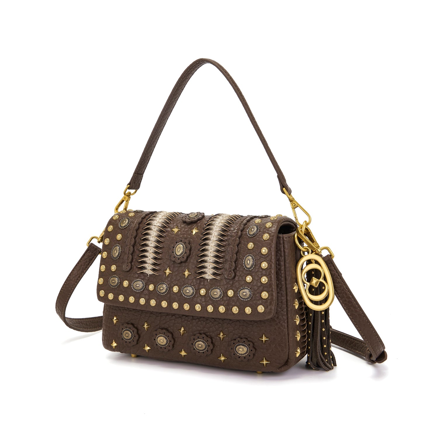 Borsa a spalla Jungle Brown - Immagine 2