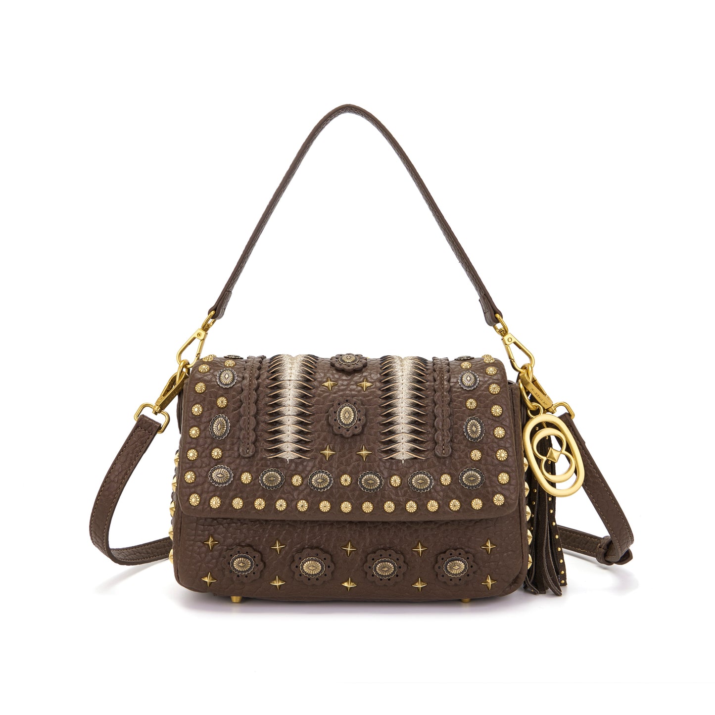 Borsa a spalla Jungle Brown - Immagine 6