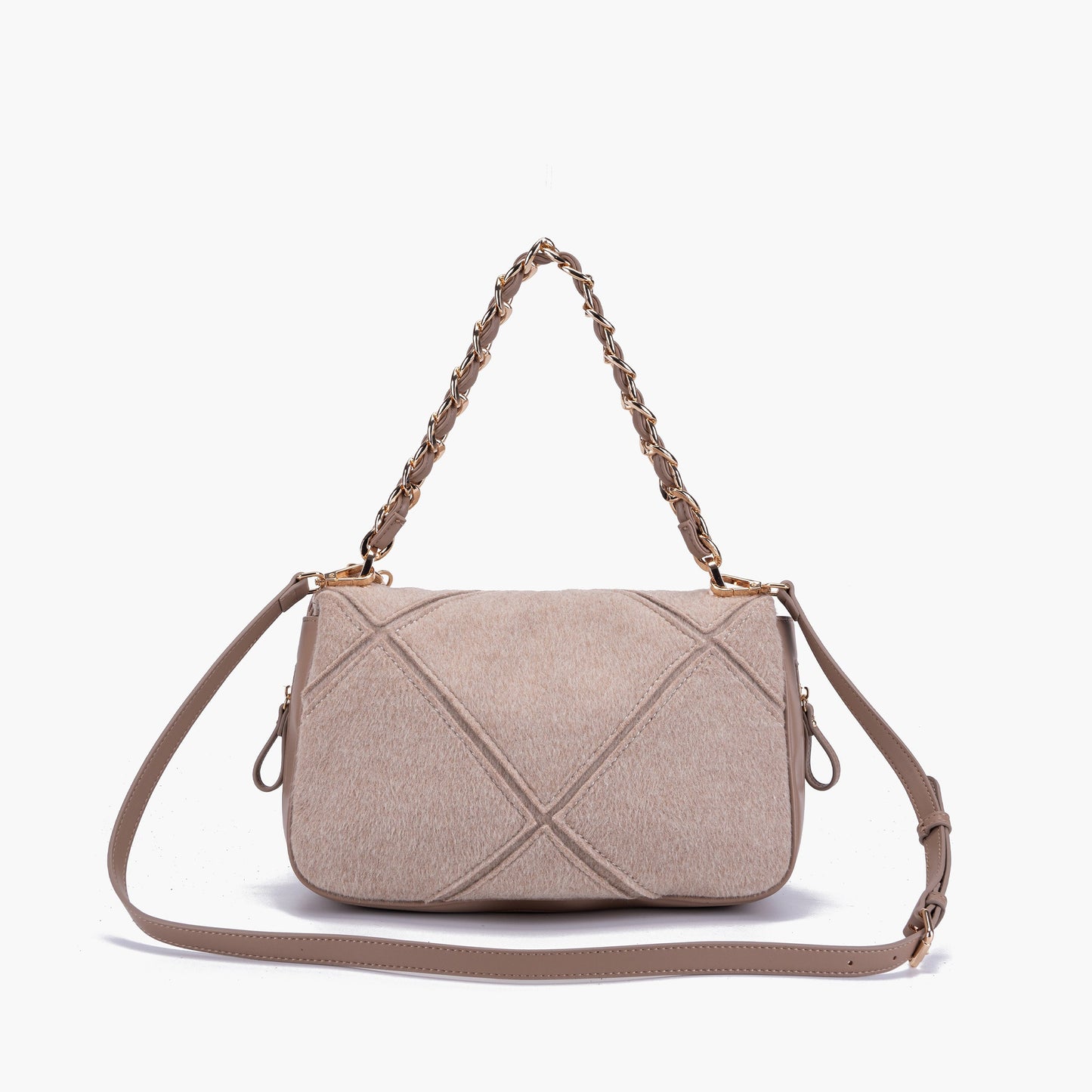 Borsa a spalla Isabel Mongolia Beige - Immagine 3