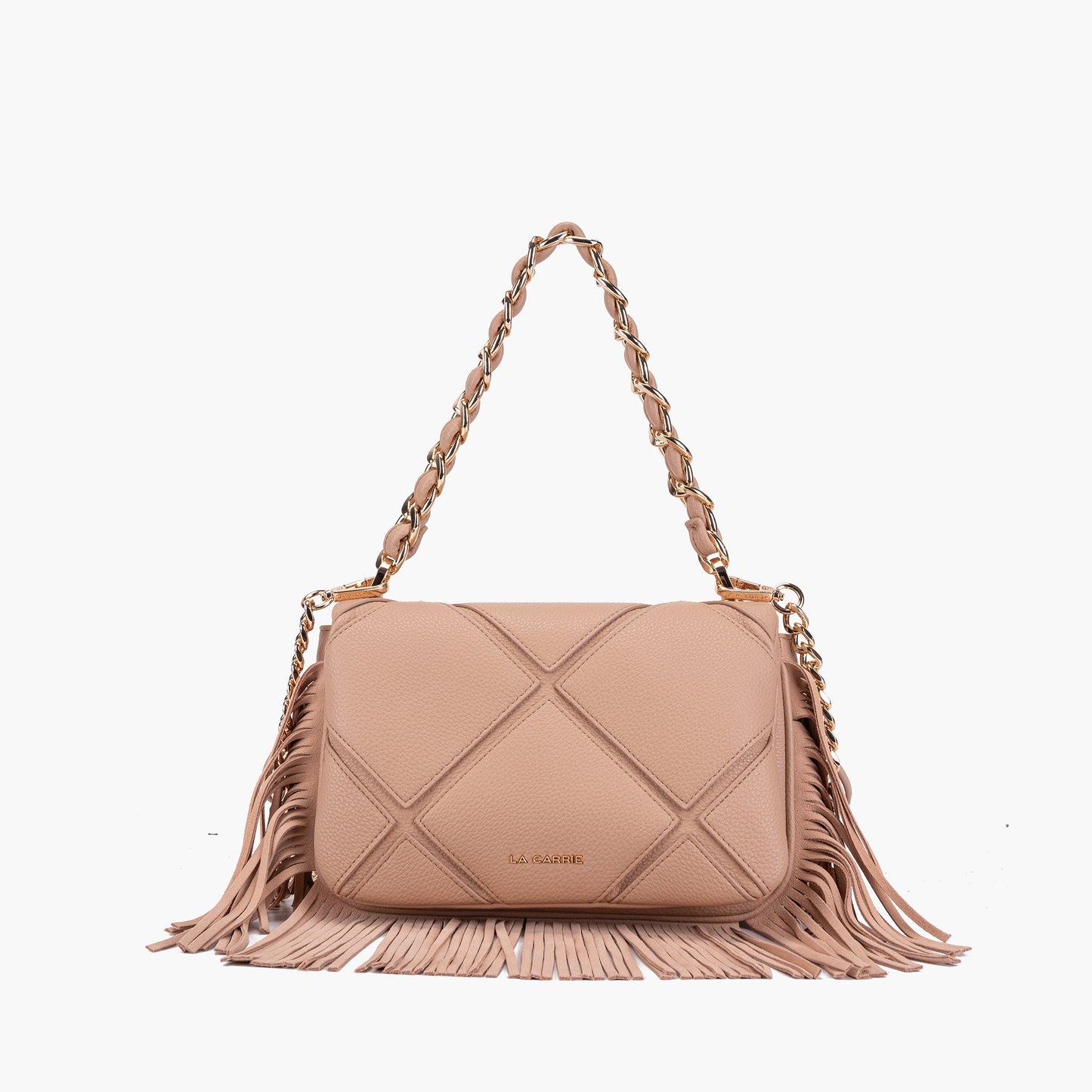 Borsa a spalla Isabel Beige - Immagine 6