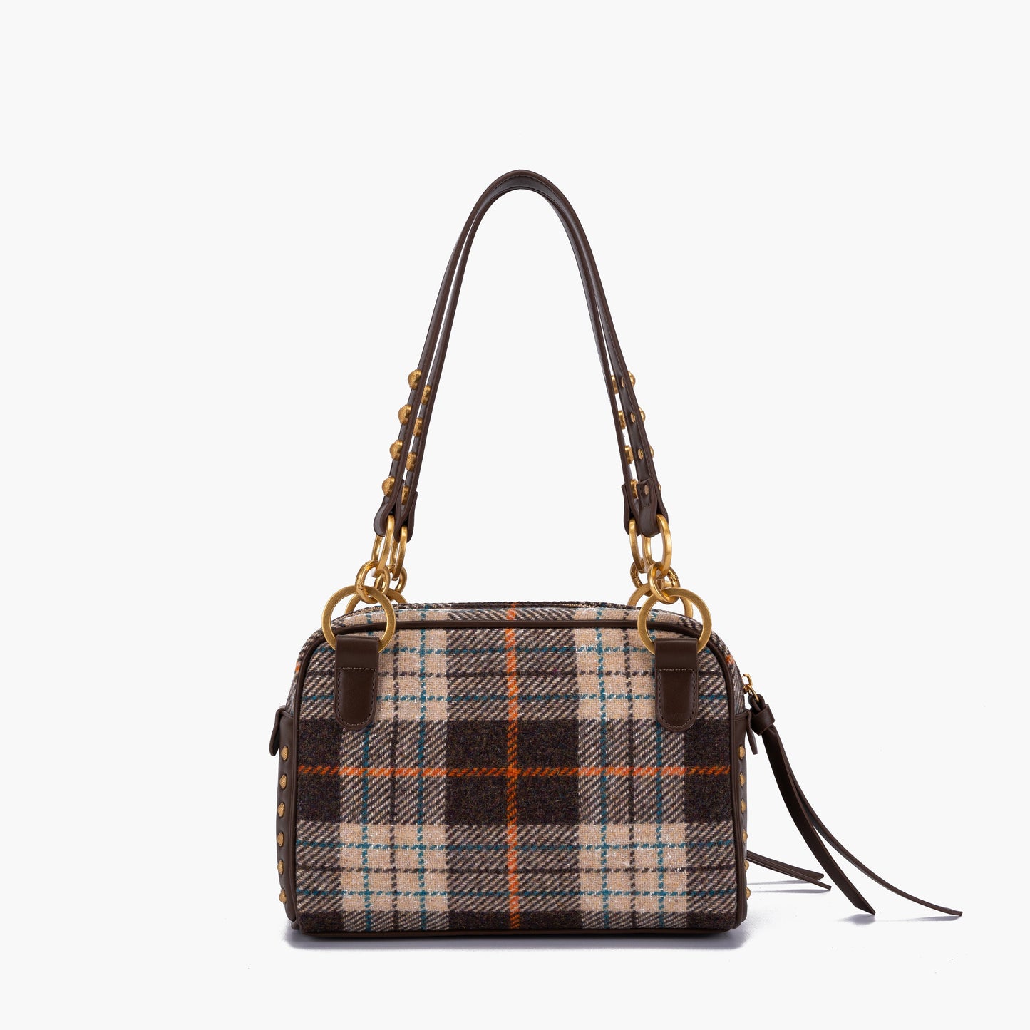 Borsa a spalla Scottish Combi Brown - Immagine 3