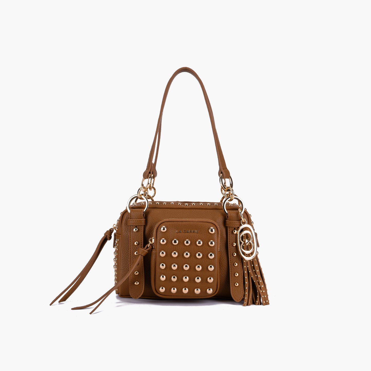 Borsa a spalla Planets Cuoio