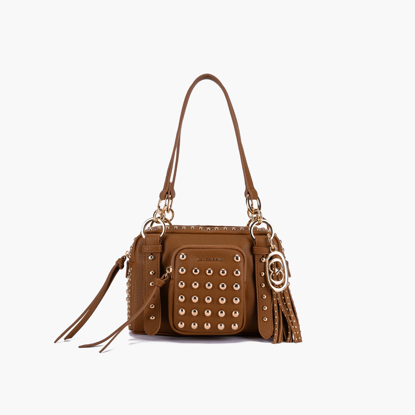 Borsa a spalla Planets Cuoio - Immagine 6