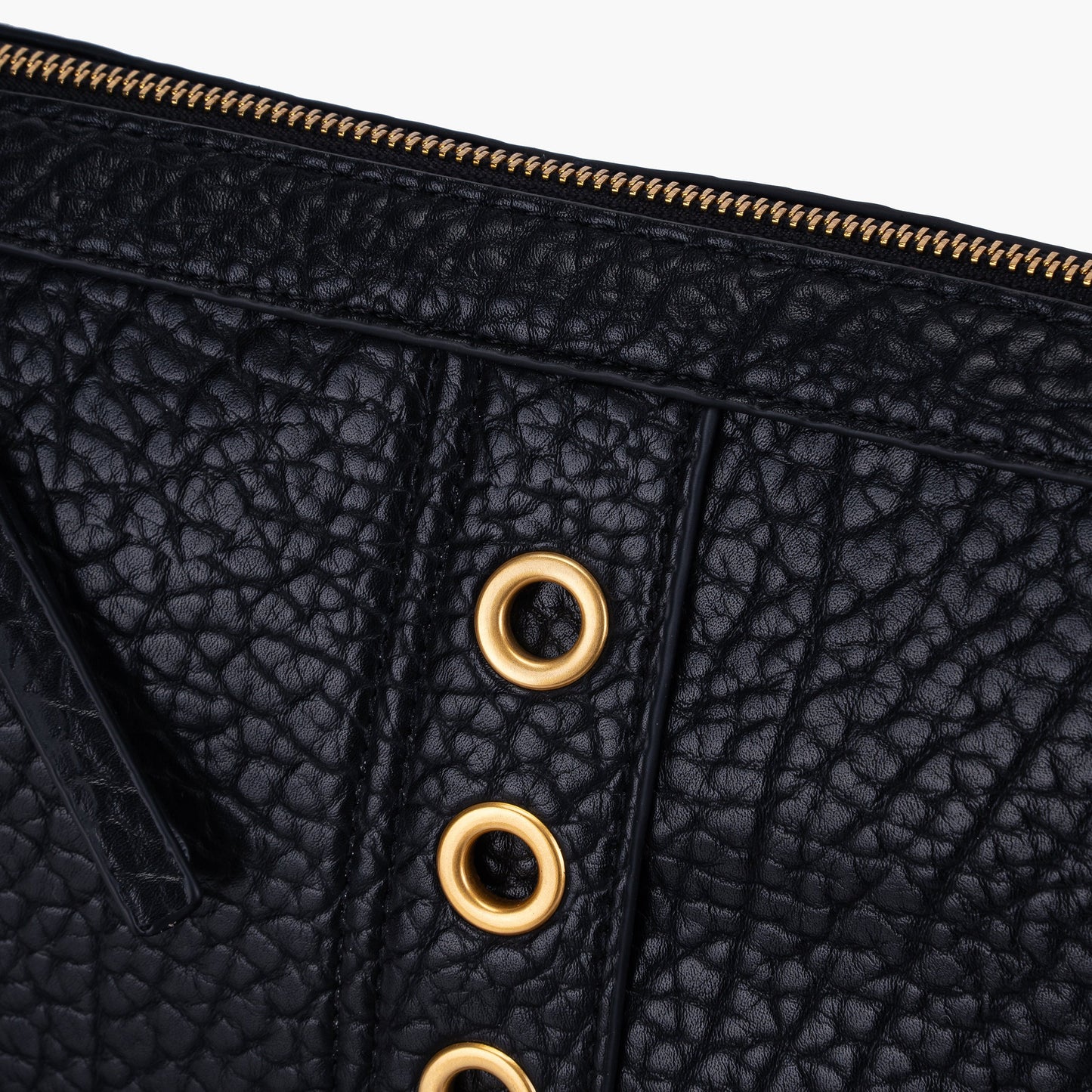 Borsa a spalla Fringes Black - Immagine 4