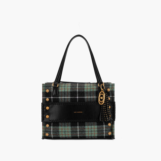 Borsa Shopping Scottish Combi Black