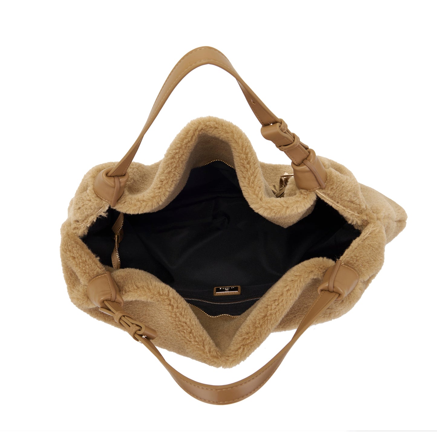 Borsa Shopping Teddy Beige - Immagine 5