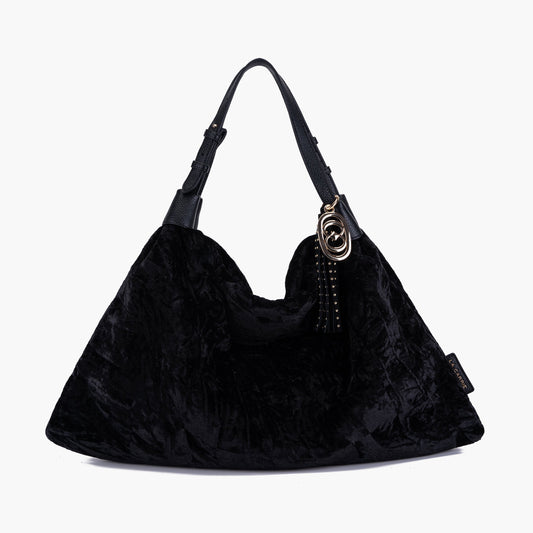 Borsa Shopping Velvet Black