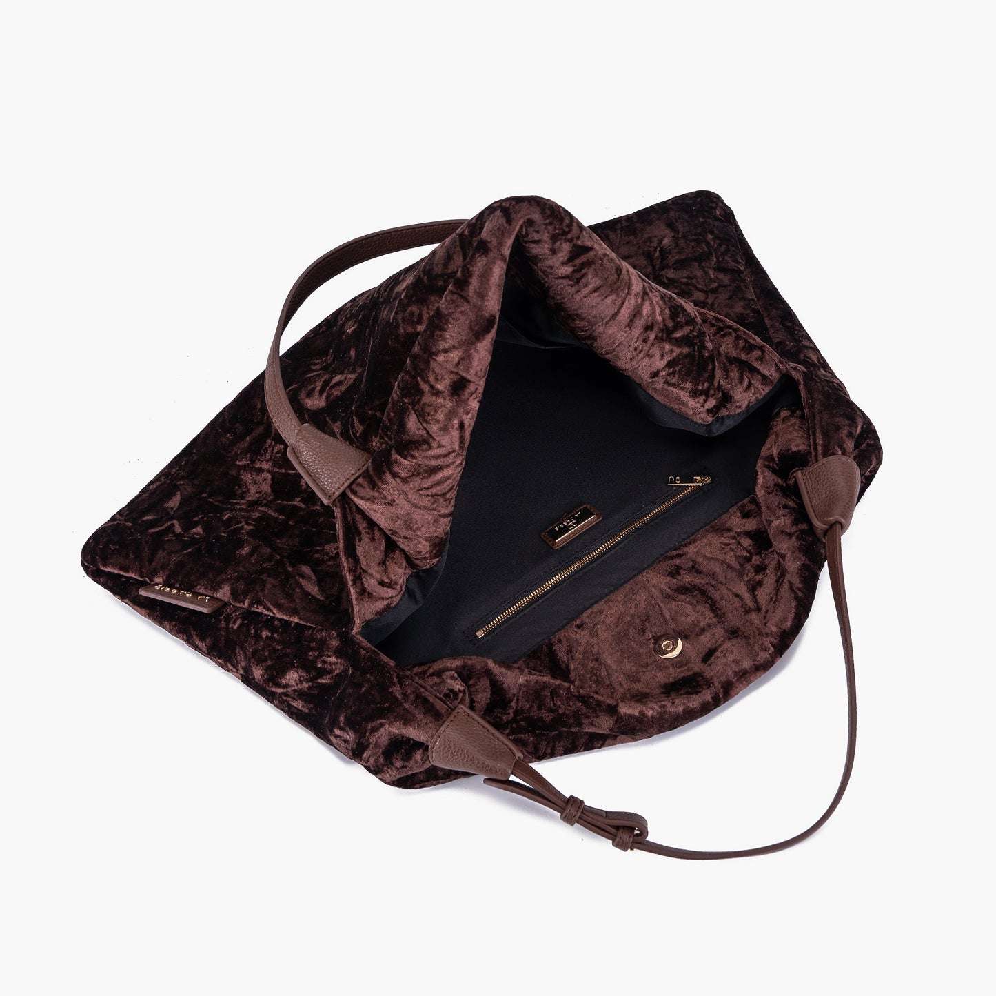 Borsa Shopping Velvet Brown - Immagine 5