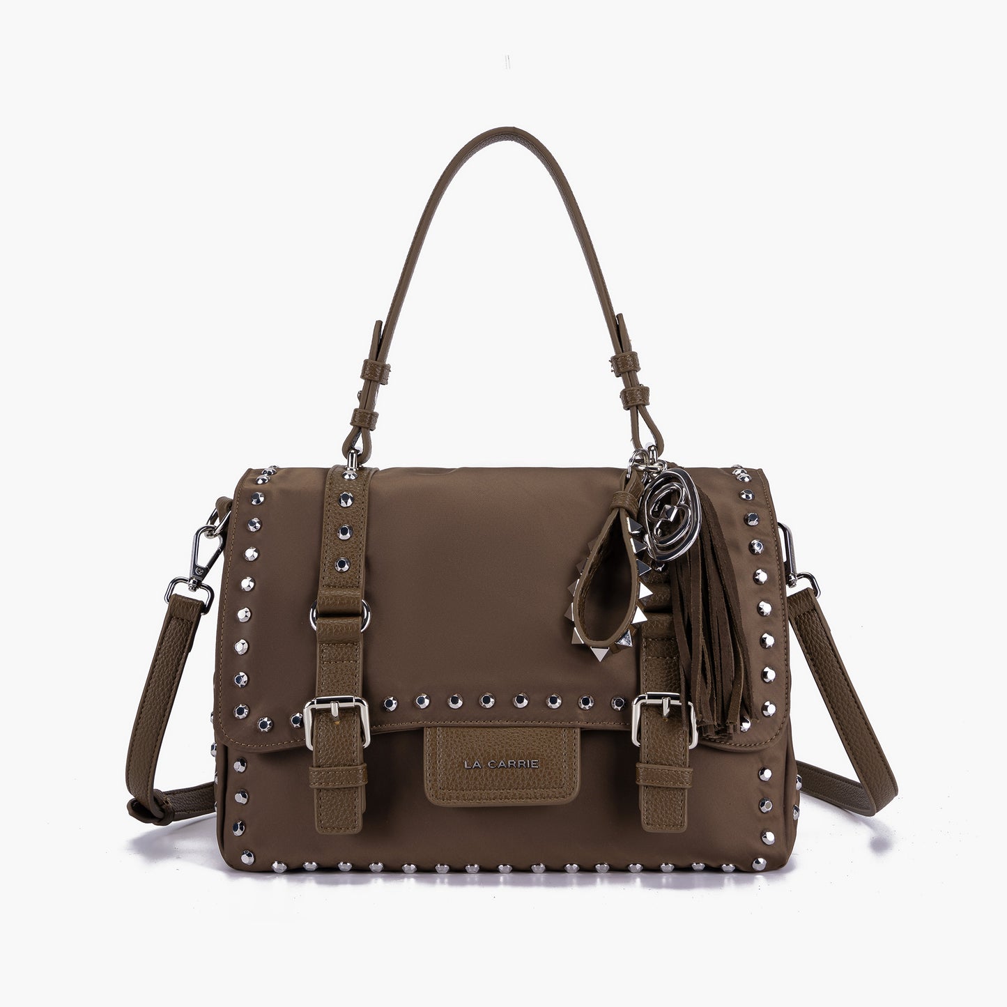 Borsa Shopping Grande Atena Dark Wave Brown - Immagine 6