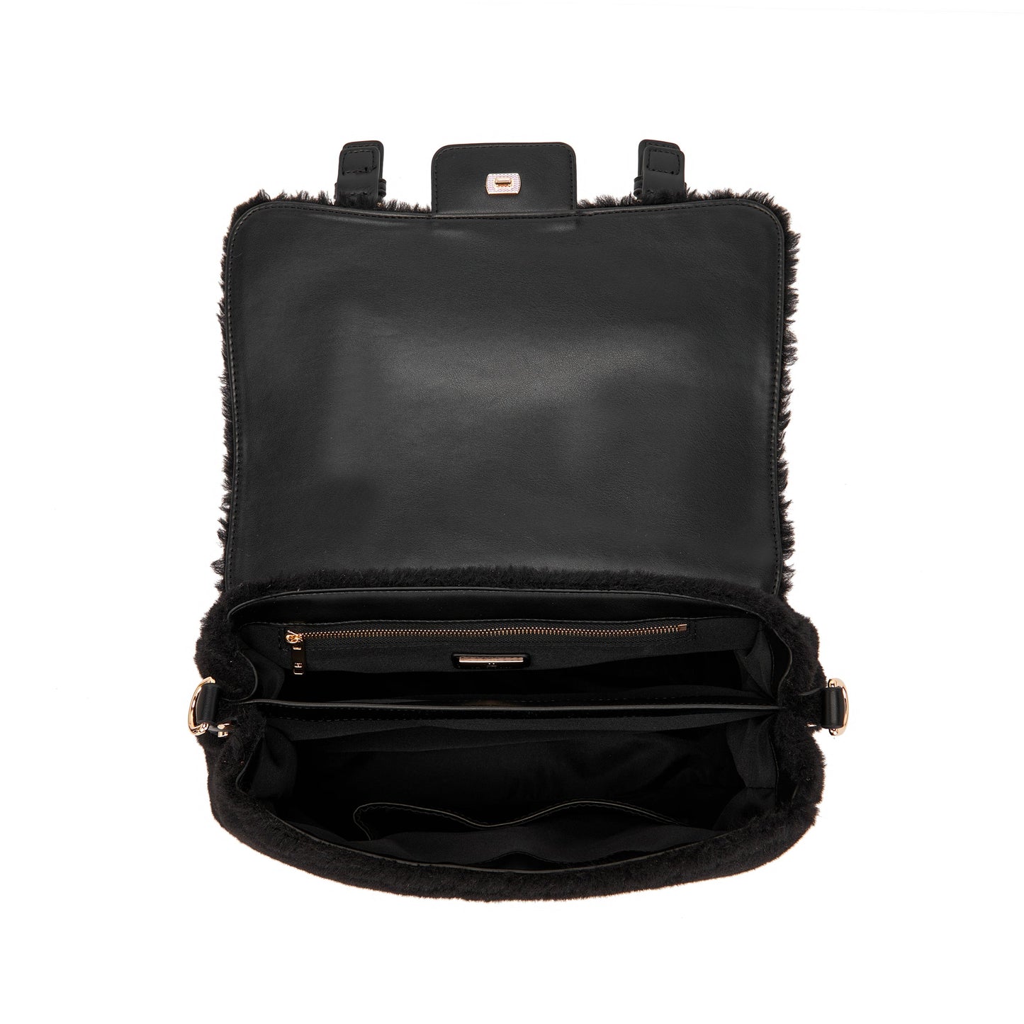 Borsa Shopping Grande Atena Teddy Black - Immagine 5