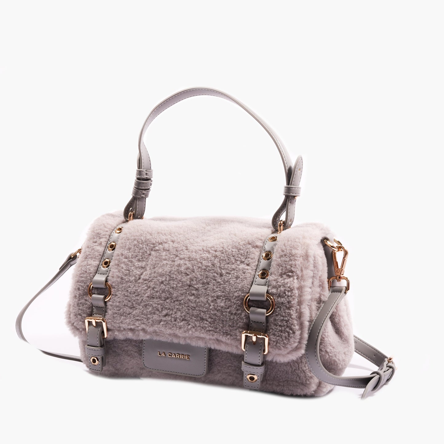 Borsa Shopping Medium Atena Teddy Grey - Immagine 2