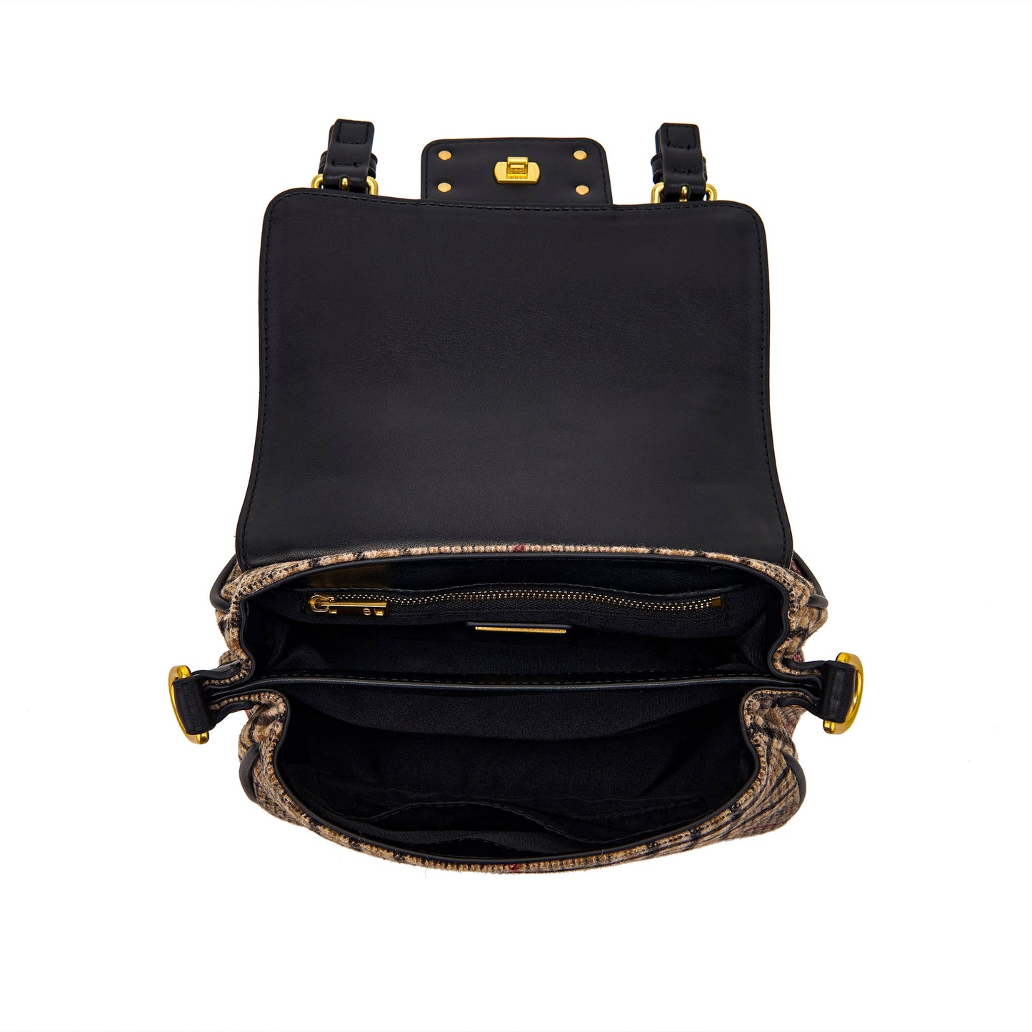 Borsa Shopping Small Atena Scottish Combi Beige - Immagine 5