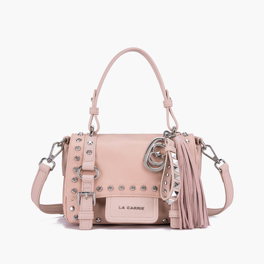 Borsa Shopping Small Atena Dark Wave Pink