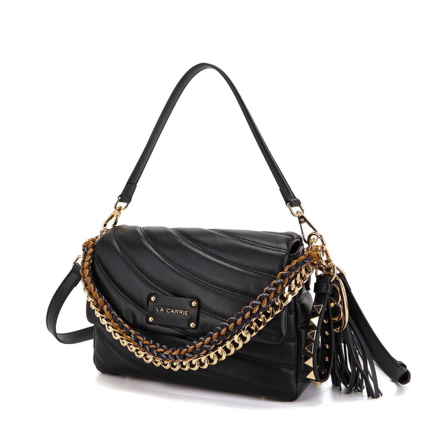 Borsa a spalla Touchy Black - Immagine 2