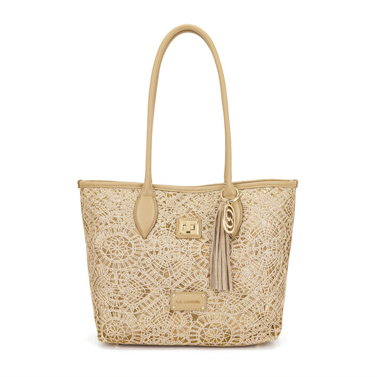 Borsa shopping Versailles Beige