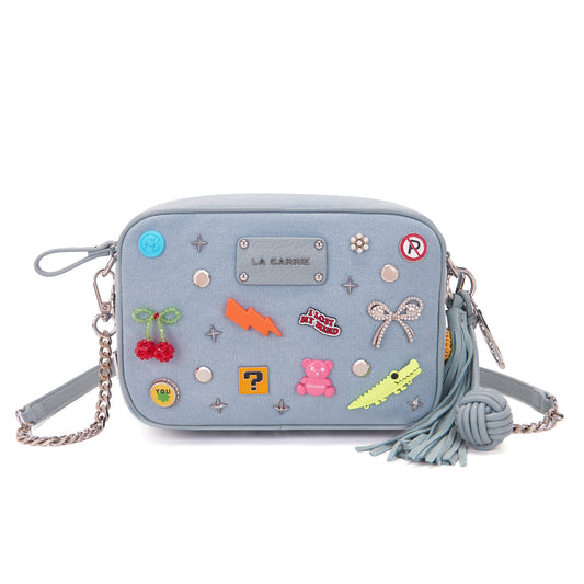 Borsa a spalla Pins Sky