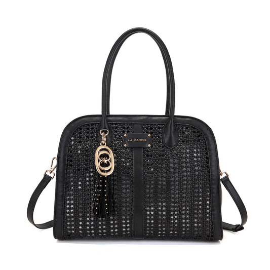 Borsa a shopping Woven Black
