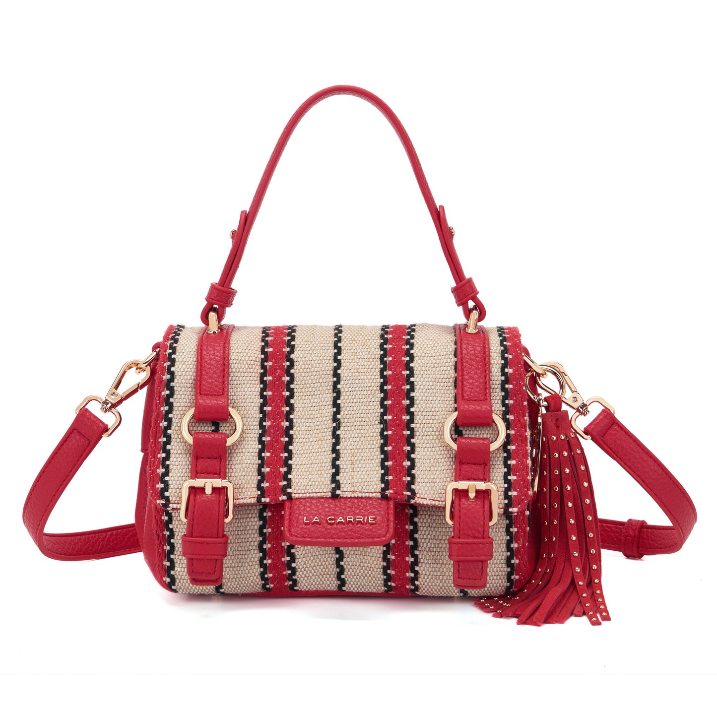Borsa shopping Atena Bicolor Red - Immagine 6