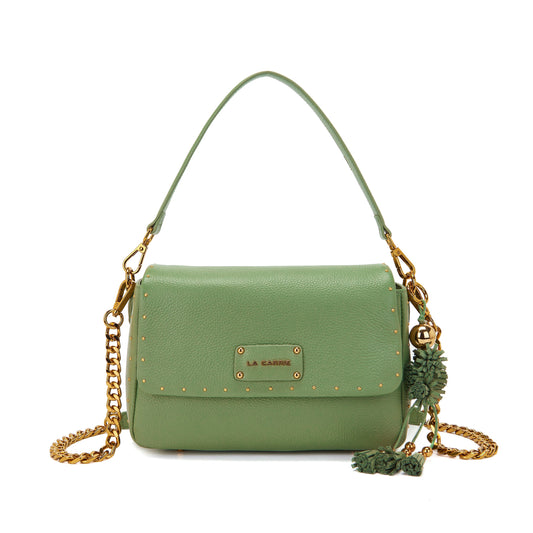 Borsa a spalla Basic Sage