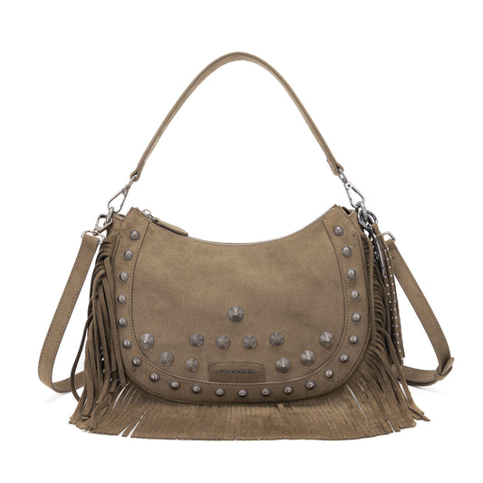 Borsa a spalla Aztec Taupe