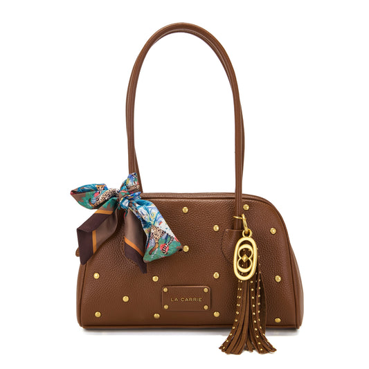 Borsa a spalla Foulard Cuoio