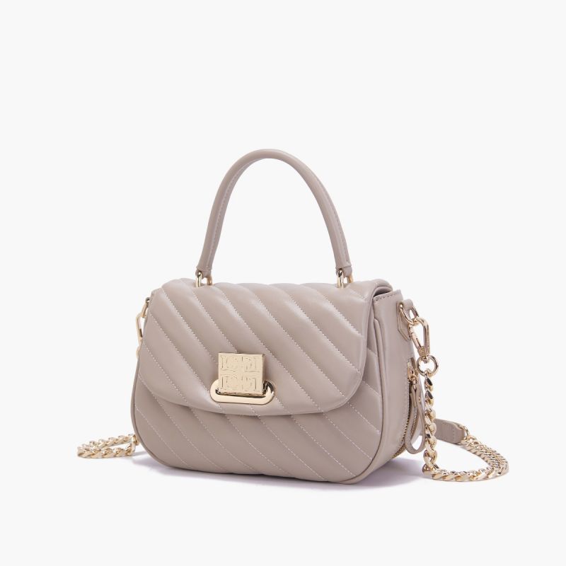 BORSA A MANO TOUCHY TAUPE - Immagine 3