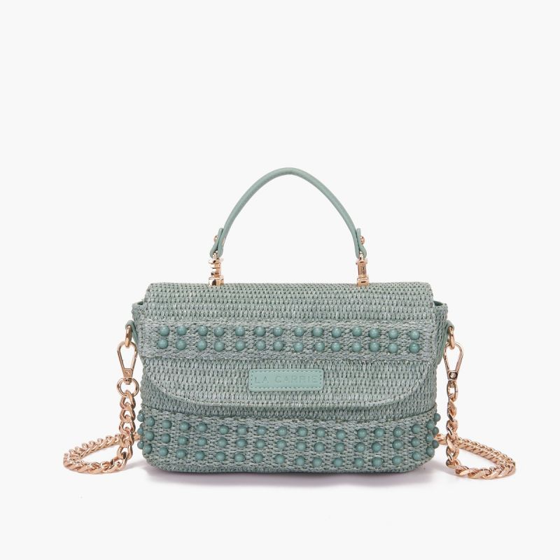 BORSA A MANO MALIBU GREEN - Immagine 2