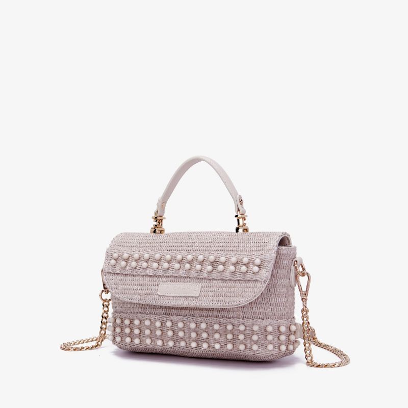 BORSA A MANO MALIBU IVORY - Immagine 3