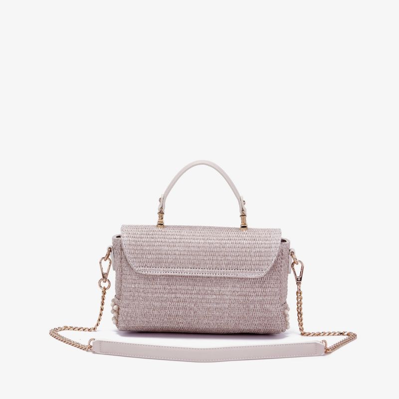 BORSA A MANO MALIBU IVORY - Immagine 4