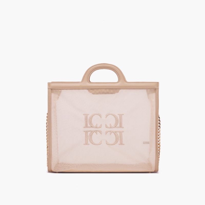 BORSA SHOPPING MALIBU BEIGE - Immagine 2