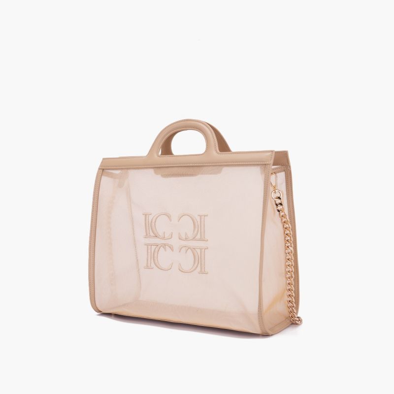 BORSA SHOPPING MALIBU BEIGE - Immagine 3