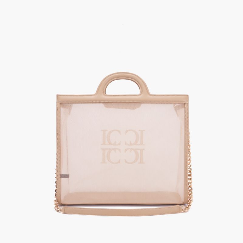 BORSA SHOPPING MALIBU BEIGE - Immagine 5