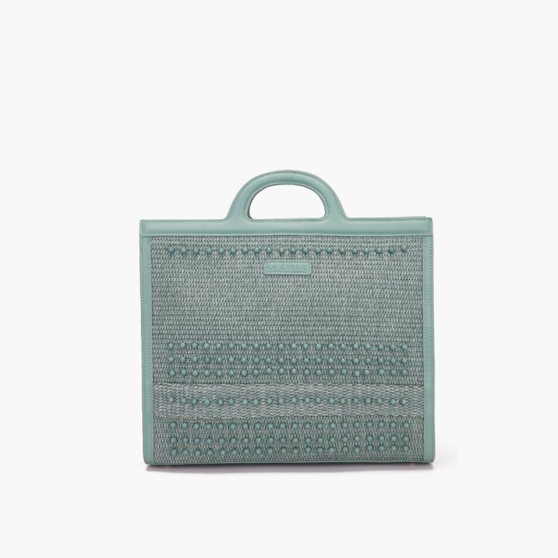 BORSA SHOPPING MALIBU GREEN - Immagine 2