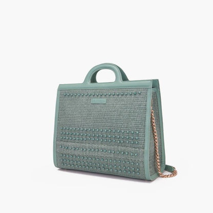 BORSA SHOPPING MALIBU GREEN - Immagine 3