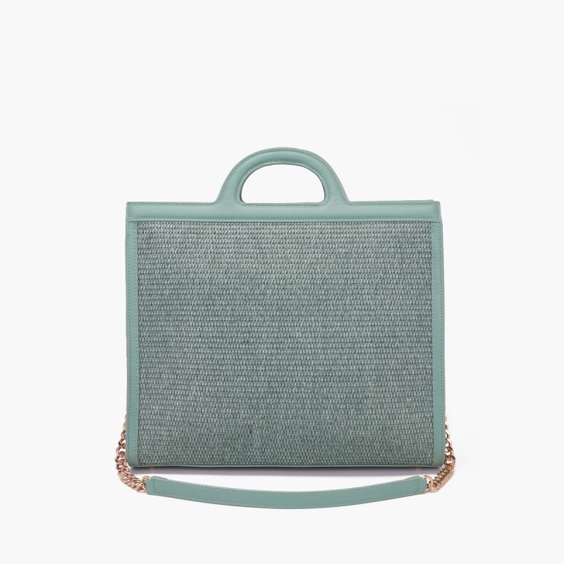 BORSA SHOPPING MALIBU GREEN - Immagine 5