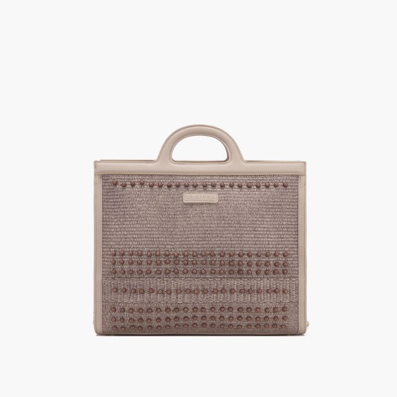 BORSA SHOPPING MALIBU IVORY - Immagine 2