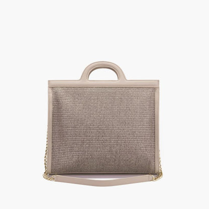 BORSA SHOPPING MALIBU IVORY - Immagine 5