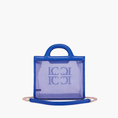 BORSA SHOPPING SQUARE NAVY - Immagine 5