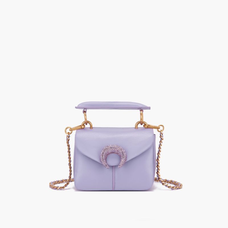 BORSA A SPALLA MOONLIGHT LILLA - Immagine 2