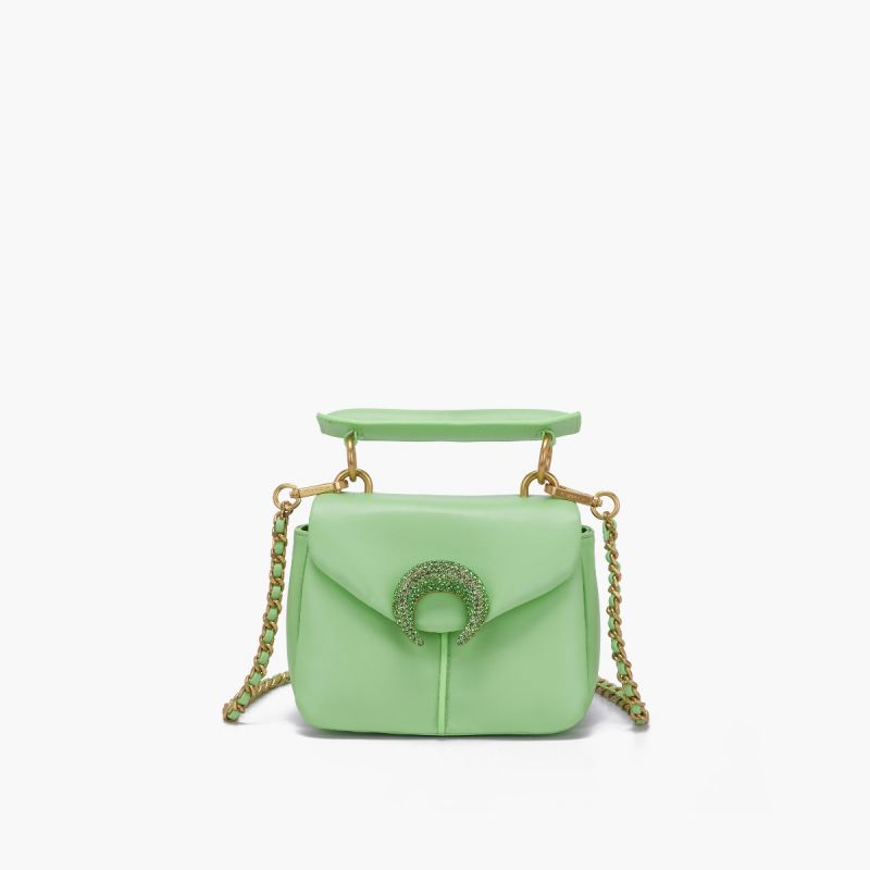 BORSA A SPALLA MOONLIGHT LIME - Immagine 2