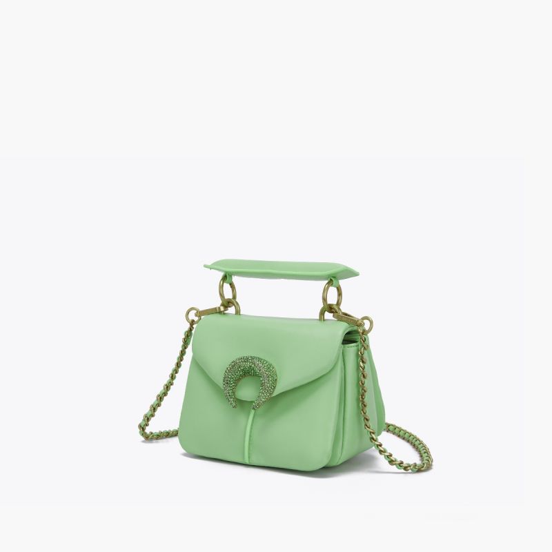 BORSA A SPALLA MOONLIGHT LIME - Immagine 3