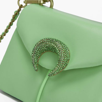 BORSA A SPALLA MOONLIGHT LIME - Immagine 5