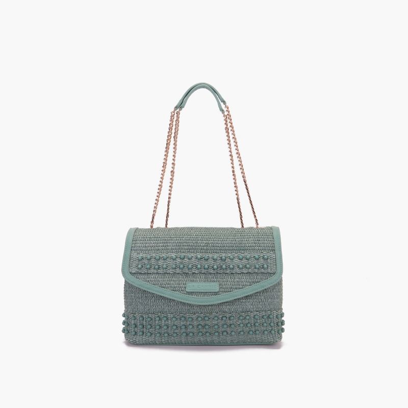 BORSA A SPALLA MALIBU GREEN - Immagine 2