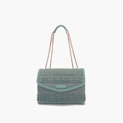 BORSA A SPALLA MALIBU GREEN - Immagine 2