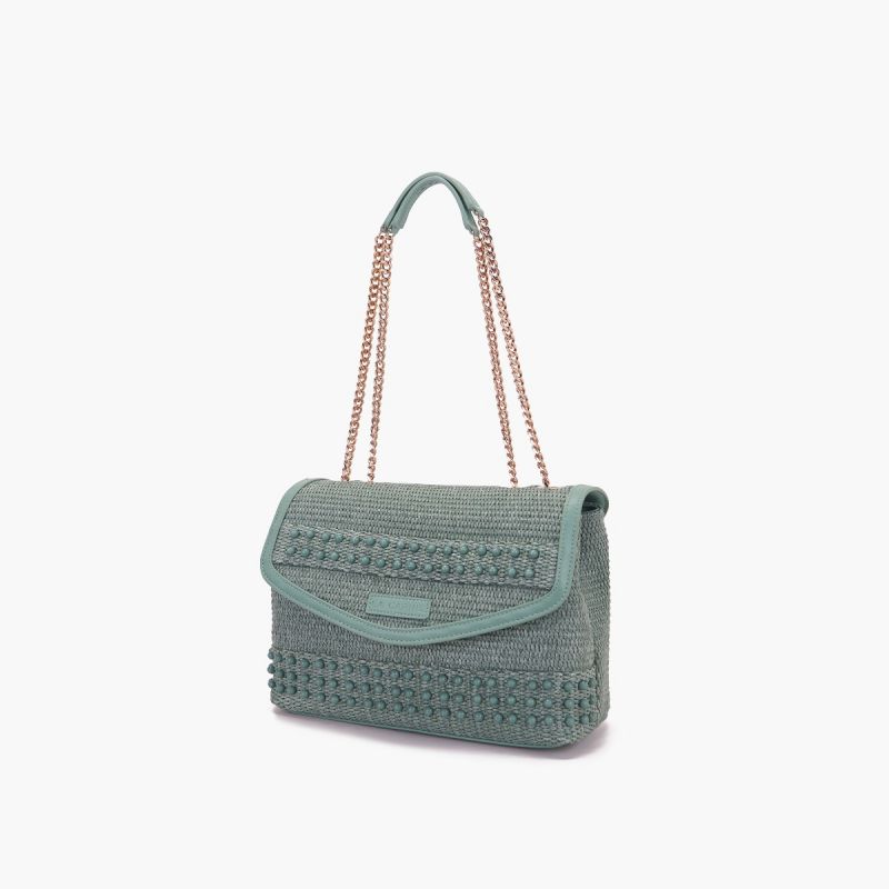 BORSA A SPALLA MALIBU GREEN - Immagine 3