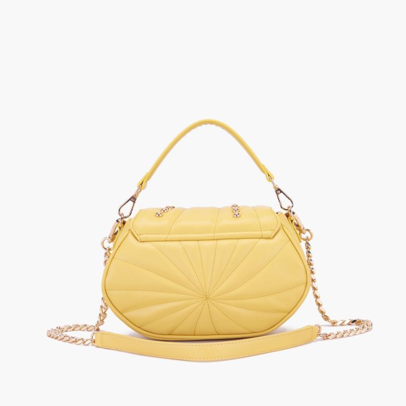 BORSA A MANO OYSTER YELLOW - Immagine 5