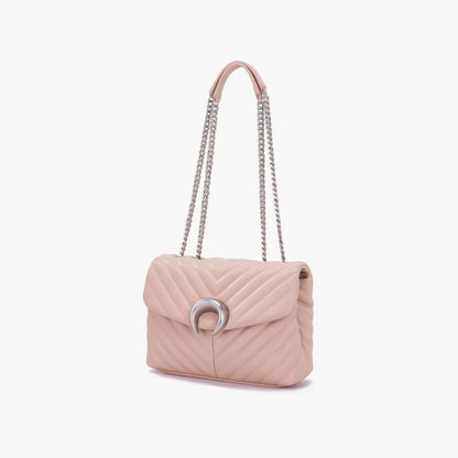 BORSA A SPALLA MOONLIGHT PINK - Immagine 3