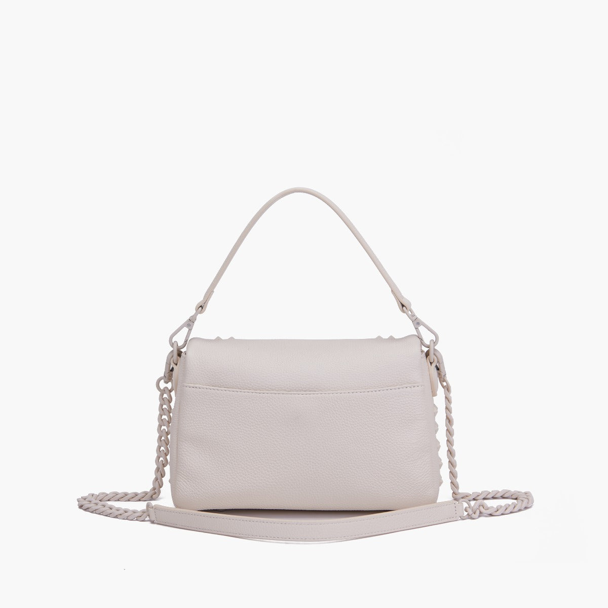 BORSA A MANO FRIVOLOUS IVORY - Immagine 4